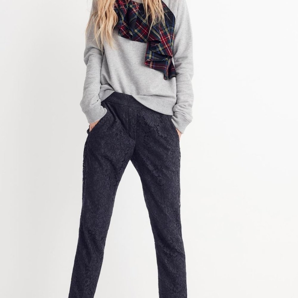 (nwt) JCrew Easy Pant in Lace